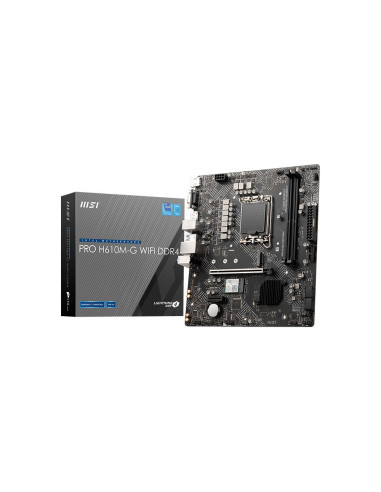 MSI PRO H610M-G WIFI DDR4/LGA 1700/mATX