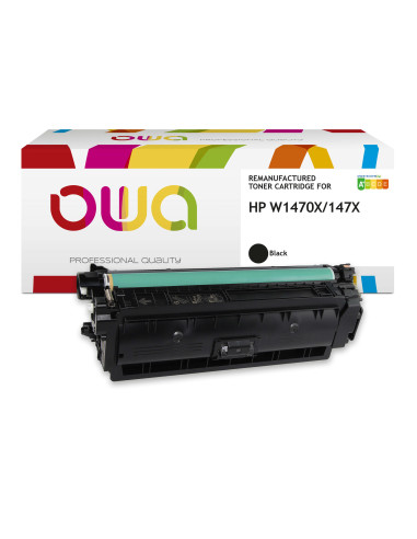 OWA ARMOR toner kompatibilný s HP W1470X, čierna/black,25000str.
