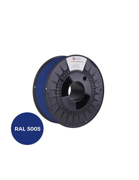 Filament C-TECH PREMIUM LINE, ASA, signálna modrá, RAL5005, 1,75mm, 1kg