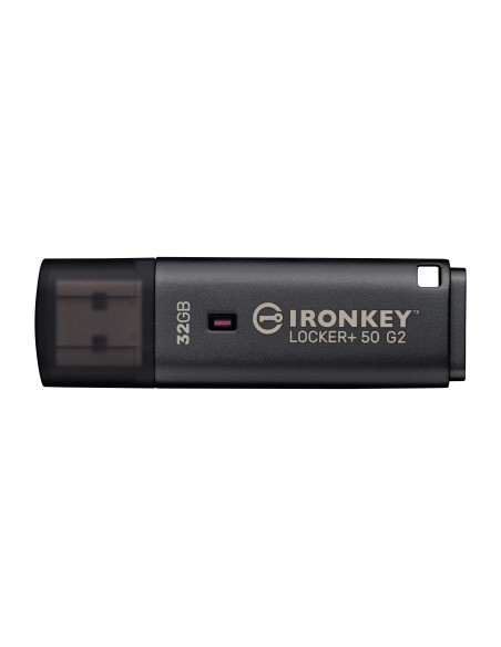 Kingston IronKey Locker+ 50 G2/32GB/USB 3.2 Gen 1 (5Gb/s)/USB-A/Čierna