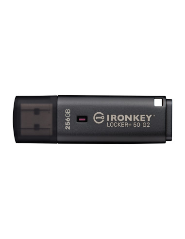 Kingston IronKey Locker+ 50 G2/256GB/USB 3.2 Gen 1 (5Gb/s)/USB-A/Čierna