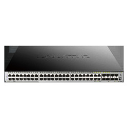 D-Link DGS-3630-52PC/SI L3 sw 48Gb PoE, 4x10G SFP+