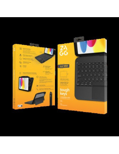 Keyboard Tough Keys Apple iPad 10th Gen Black UK