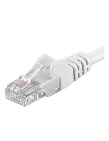 Patch kábel UTP RJ45-RJ45 level 5e 1,5m, biela
