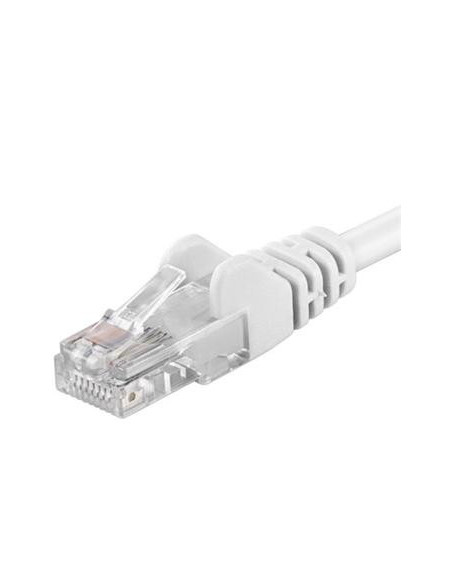 Patch kábel UTP RJ45-RJ45 level 5e 1,5m, biela