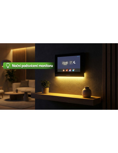 EVOLVEO DoorPhone ID-2, 2-drôtový videotelefón pre dva byty s RFID, odtlačkom prsta a podporou ONVIF ka
