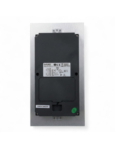 EVOLVEO DoorPhone ID-2, 2-drôtový videotelefón pre dva byty s RFID, odtlačkom prsta a podporou ONVIF ka