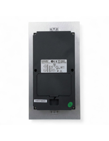 EVOLVEO DoorPhone ID-2, 2-drôtový videotelefón pre dva byty s RFID, odtlačkom prsta a podporou ONVIF ka