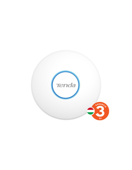Tenda i26 WiFi6 AX1500 AP 1501 Mbps, 1x GLAN, 12x SSID, VLAN, aktívny PoE, stena/strop, Client + AP