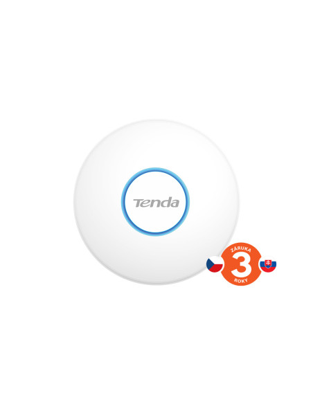 Tenda i26 WiFi6 AX1500 AP 1501 Mbps, 1x GLAN, 12x SSID, VLAN, aktívny PoE, stena/strop, Client + AP