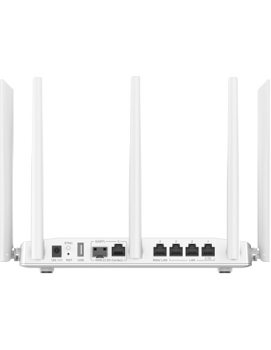 Grandstream GWN7062 Wi-Fi 6 router, 1× 2.5G Combo SFP/RJ45 WAN, 1× 1G WAN/LAN, 1× 2.5G LAN, 2× 1G LA