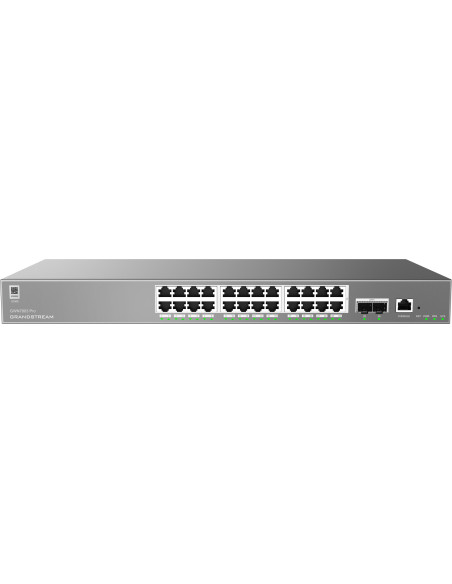 Grandstream GWN7803 Pro L2++ Managed switch, 24 portov, 2x SFP+, DHCP, QoS, VLAN, CLI