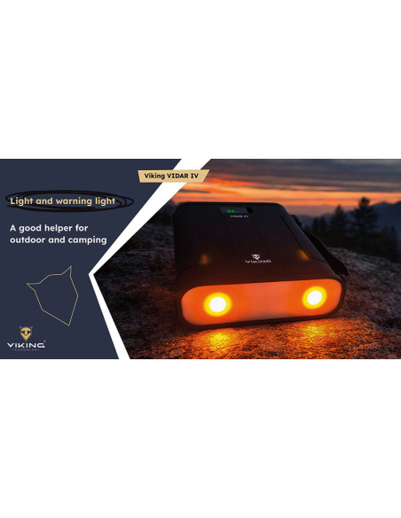 Outdoorová powerbanka Viking VIDAR IV/144000mAh/MAX 360W/USB-A/USB-C/cigaretová zásuvka/Big Anderson