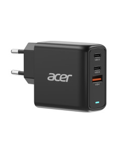 Acer GAN 67W PD charger, 2xUSB-C, 1xUSB-A čierny