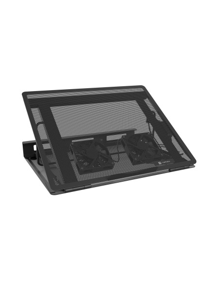 Stojan pod notebook Natec TERN 2 PLUS, 12,1-17,3", 2 ventilátory