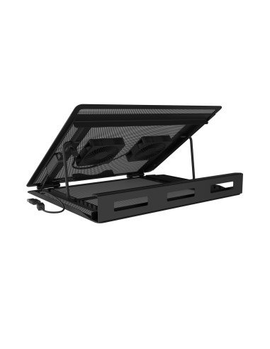 Stojan pod notebook Natec TERN 2 PLUS, 12,1-17,3", 2 ventilátory
