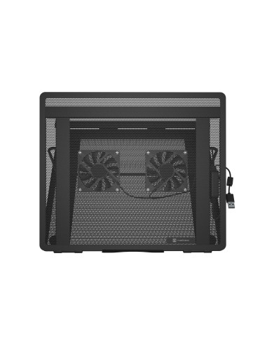 Stojan pod notebook Natec TERN 2 PLUS, 12,1-17,3", 2 ventilátory