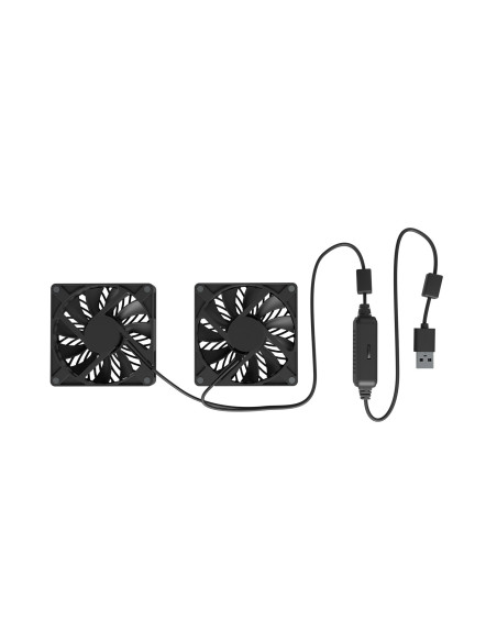 Stojan pod notebook Natec TERN 2 PLUS, 12,1-17,3", 2 ventilátory