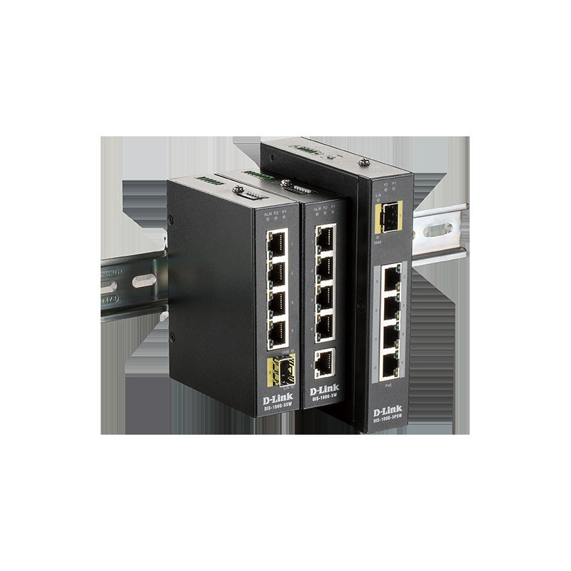 D-Link DIS-100G-5W Industrial Gigabit Unmanaged Switch