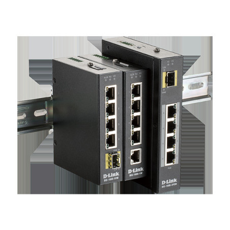 D-Link DIS-100G-5W Industrial Gigabit Unmanaged Switch