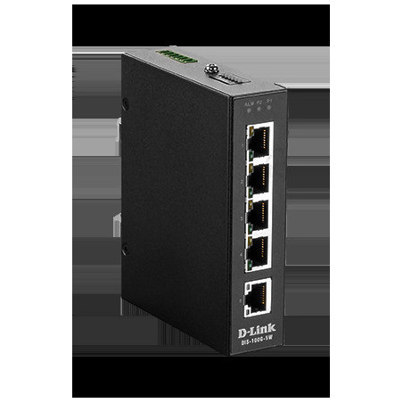 D-Link DIS-100G-5W Industrial Gigabit Unmanaged Switch