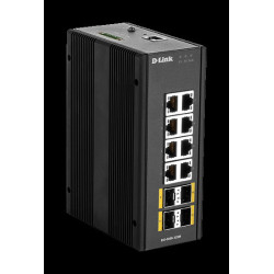 D-Link DIS-300G-12SW Industrial Gigabit Managed Switch with SFP slots