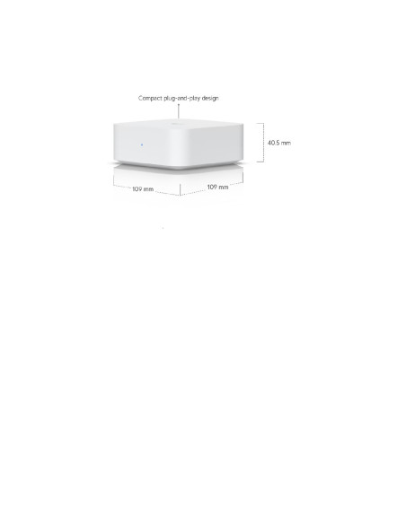 Ubiquiti UPL-Port-W UniFi Play PoE Audio Port, biela