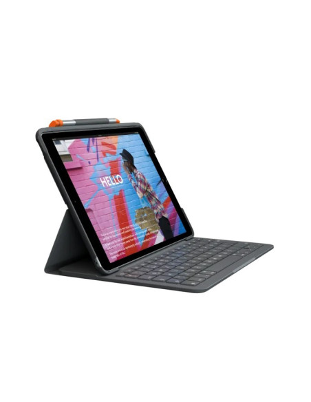 Logitech Slim Folio pre iPad (CZ layout, grav.)
