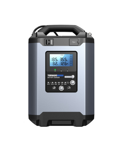 TOPDON Nabíjačka autobatérie Tornado 90000/Príkon 1600W max/20-2800Ah/Pre 12V a 24V/5-90A/11-31V