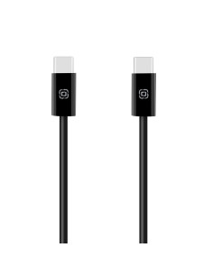 OBAL:ME Super Fast USB-C/USB-C Pletený kábel 100W 2m Black