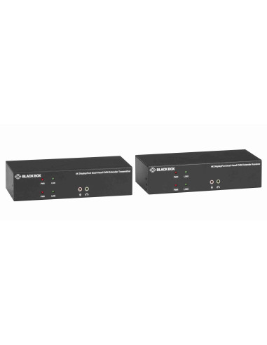 BlackBox KVM Extender Kit over Fiber - 4K, DP,