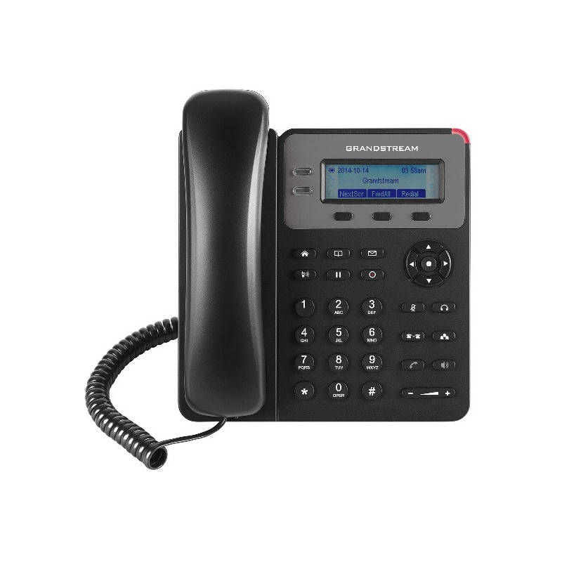 Grandstream GXP1615, 2,95" LCD dispplej, 1SIP účet, 3prog. tačítka, dual 10/100MBps, PoE