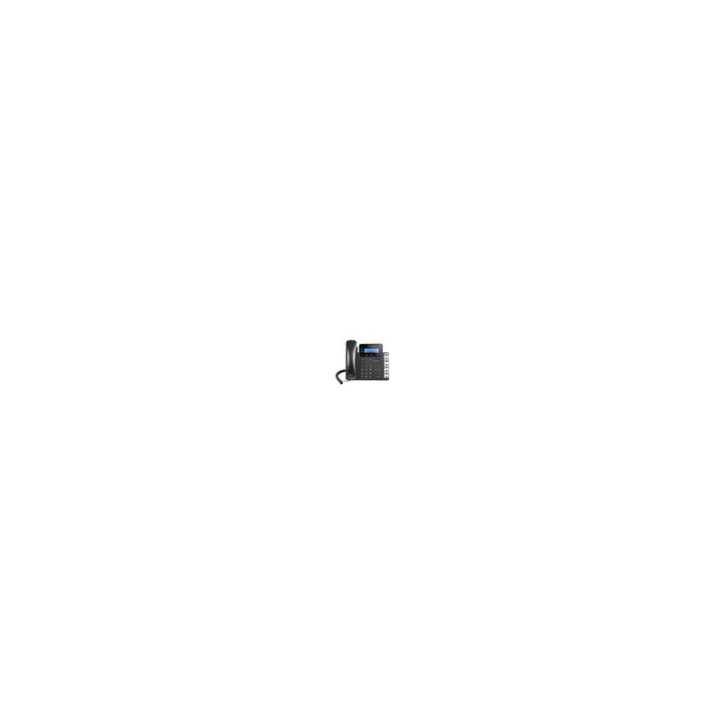Grandstream GXP1628, 2,95" LCD podsv. disp., 2 SIP účty, 3prog. tlačidlá, 8 BLF, dual Gbit port, PoE