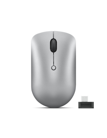 Lenovo 540/Kancelárska/Optická/2 400 DPI/Bezdrôtová USB/Šedá