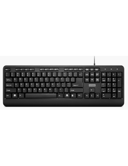 Lenovo 160/Drôtové USB-A/US layout/Čierna