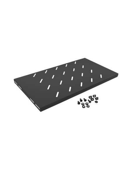 19" PEVNÁ POLICE 1U/486X270MM MAX. NOSNOST DO 120
