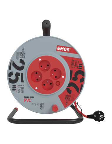 EMOS PVC kábel 25M, 4Z 1,0MM