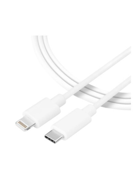 Tactical Smooth Thread Cable USB-C/Lightning 1m White