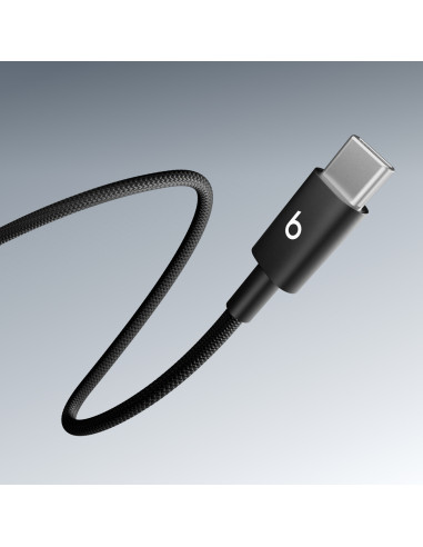 Beats 240W USB-C/USB-C Braided Cable (3m) - Black