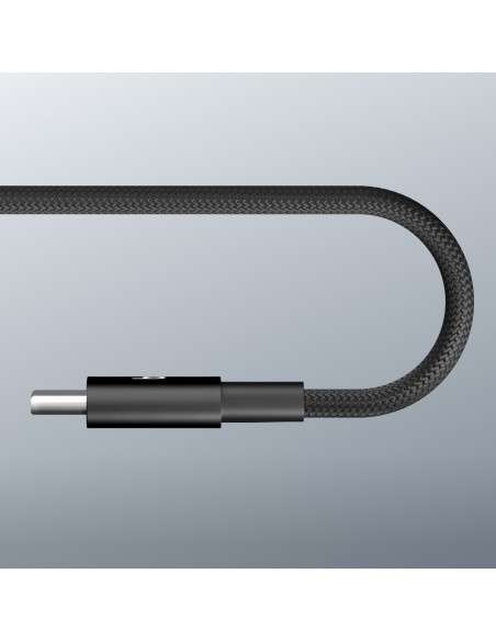 Beats 240W USB-C/USB-C Braided Cable (3m) - Black