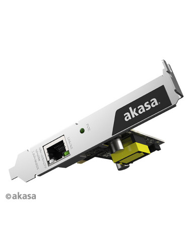 AKASA 2.5 Gigabit PCIe sieťová karta s PoE