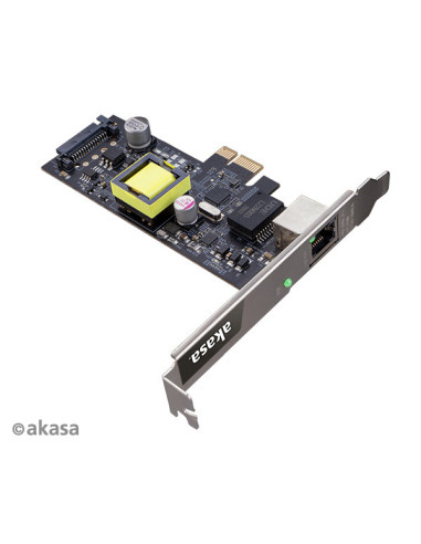 AKASA 2.5 Gigabit PCIe sieťová karta s PoE