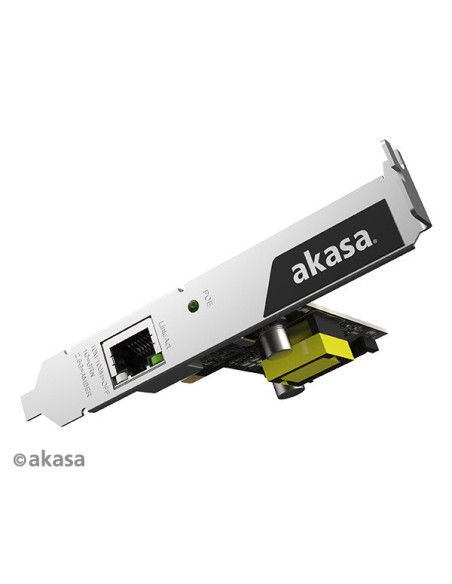 AKASA 2.5 Gigabit PCIe sieťová karta s PoE