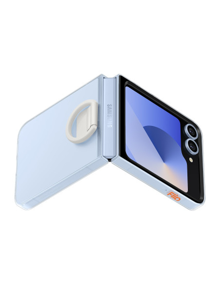 Samsung Priehľadný zadný kryt pre Flip 6 Transparent