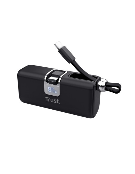 TRUST PACTO 5000 PD POCKET POWERBANK BLK