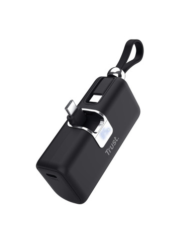 TRUST PACTO 5000 PD POCKET POWERBANK BLK