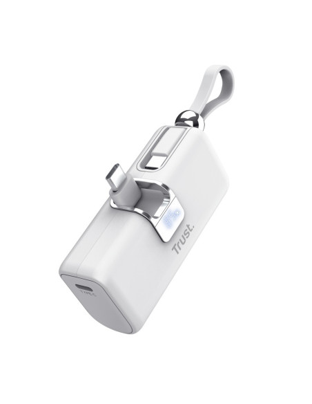 TRUST PACTO 5000 PD POCKET POWERBANK WHT