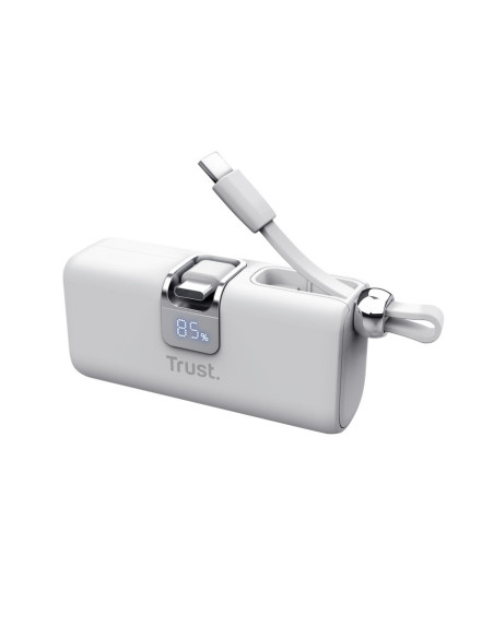 TRUST PACTO 5000 PD POCKET POWERBANK WHT