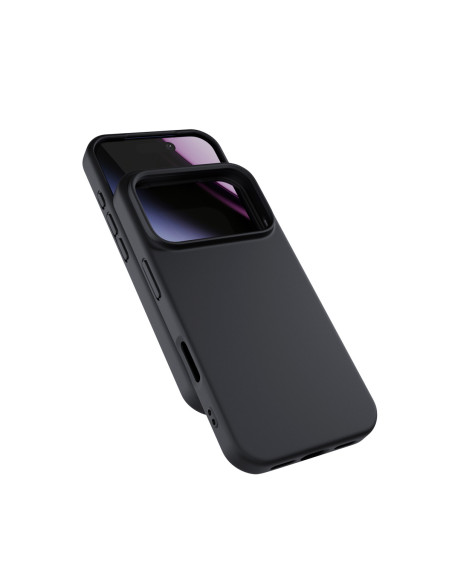 Epico Silicone TPU Mag+ Case iPhone 17 Pro - čierna