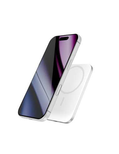 Epico Slim 3000mAh Mag+ powerbanka EM31b - stříbrná